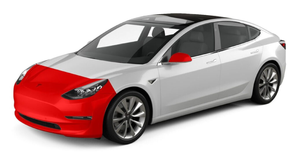 Concept Car - Partial Front Paint Protection Film